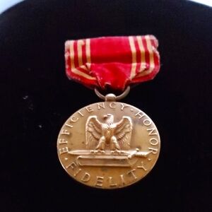 Vintage Army Medal For Good Conduct
